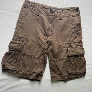 Old Navy Men's Tan Cargo Shorts waist 28
